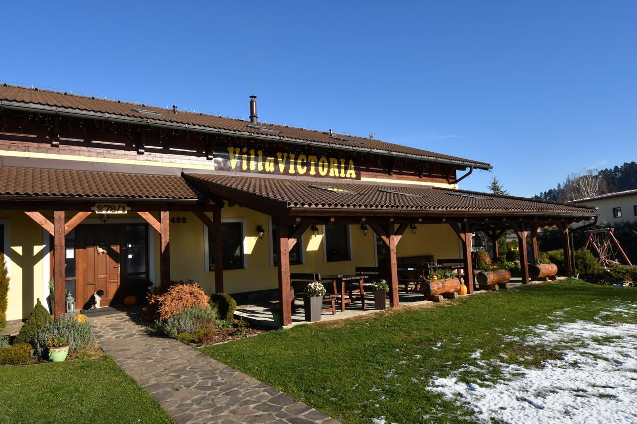 Villa Victoria Penzion Liptovský Ján Exterior foto