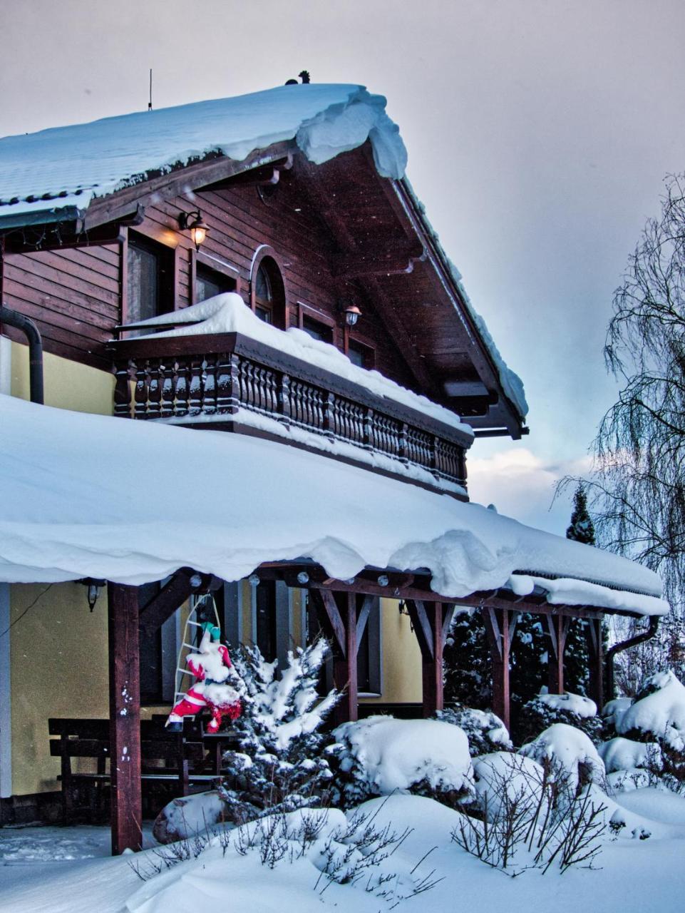 Villa Victoria Penzion Liptovský Ján Exterior foto